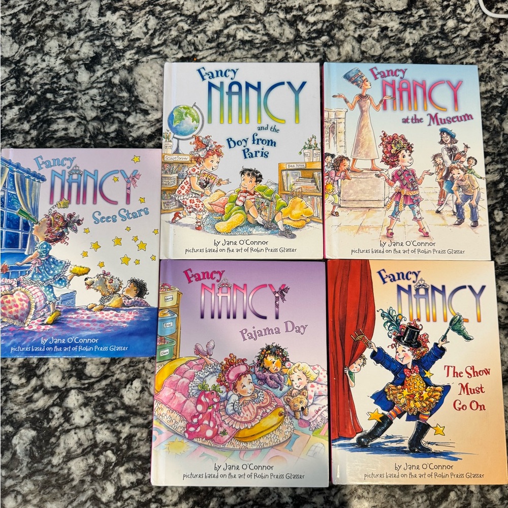 Fancy Nancy Hardcover Books - Set of 5